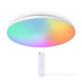 Smart Voice-Controlled RGB Dimmable LED Ceiling Light with Remote